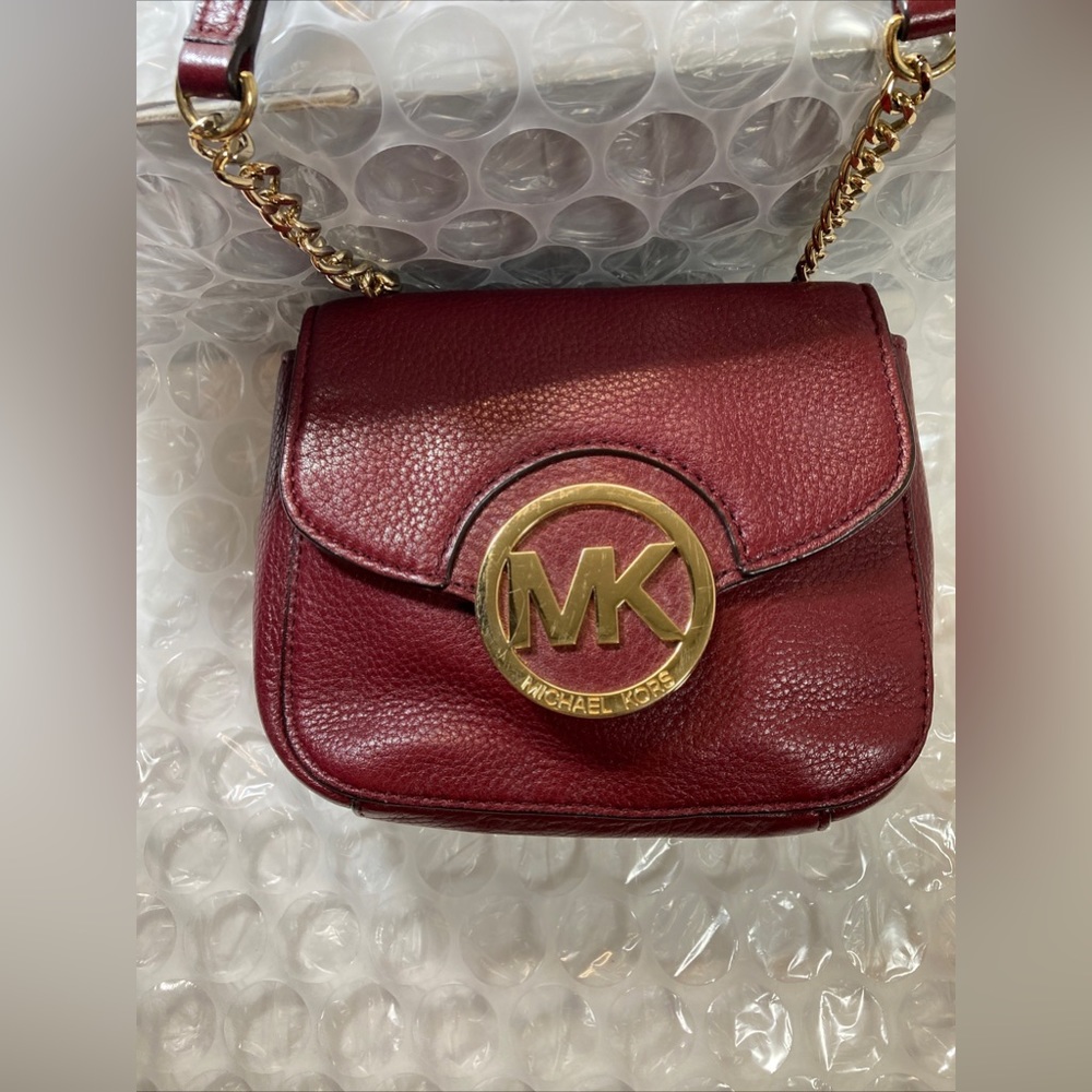 MK Burgundy purse